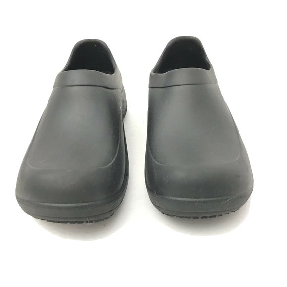 Tredsafe Shoes - Tredsafe Unisex Black Rubber Non Slip Shoes W7 M6